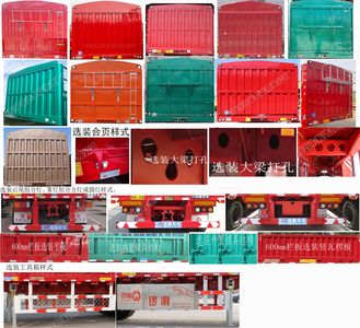 Luoxiang  LXC9380CCY Gantry transport semi-trailer