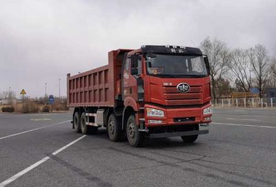 Jiefang Automobile CA3310P66K24L4T4AE6 Flat head diesel dump truck