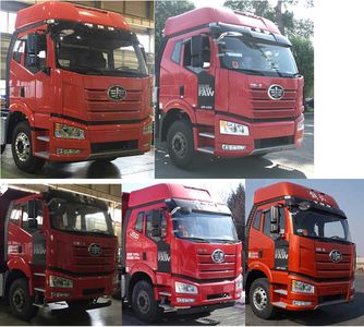 Jiefang Automobile CA3310P66K24L4T4AE6 Flat head diesel dump truck