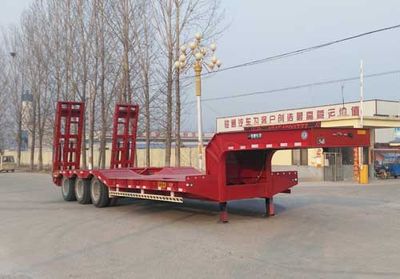 Chenlu  LJT9401TDP Low flatbed semi-trailer