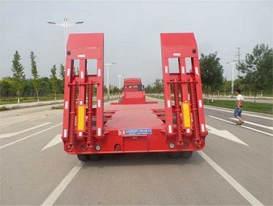 Chenlu  LJT9401TDP Low flatbed semi-trailer