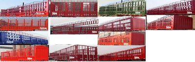 Qilin  QLG9400CCYE Gantry transport semi-trailer