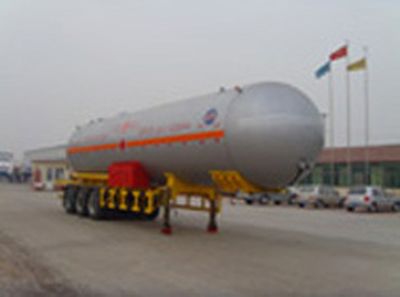 Huida brand automobiles YHD9400GYQ Semi trailer for liquefied gas transportation