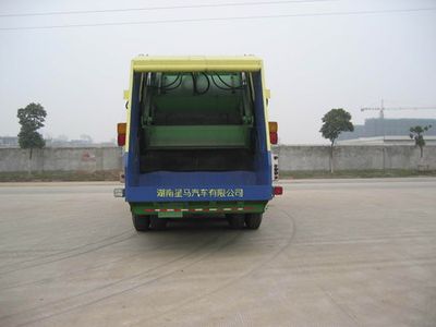 Hunan Automobile HNX5250ZYS Compressed garbage truck