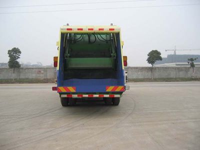 Hunan Automobile HNX5250ZYS Compressed garbage truck