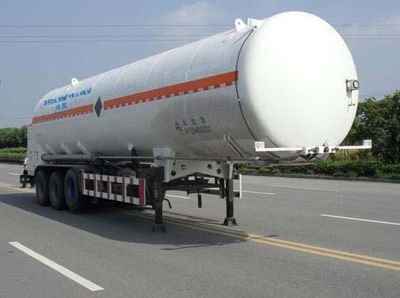 Yongxuan HYG9400GDYLow temperature liquid transport semi-trailer