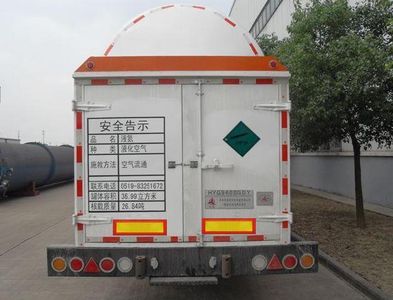 Yongxuan  HYG9400GDY Low temperature liquid transport semi-trailer