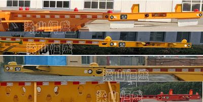 Yuehai Luwei  LYH9400TWY Transport semi-trailer of dangerous goods tank frame