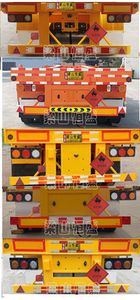 Yuehai Luwei  LYH9400TWY Transport semi-trailer of dangerous goods tank frame