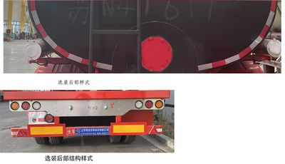 Hehai Mingzhu  MZC9400GRHT Lubricating oil tank transport semi-trailer