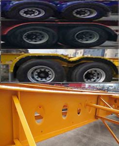 Kaile  AKL9358TWY Transport semi-trailer of dangerous goods tank frame