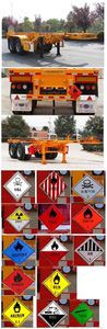 Kaile  AKL9358TWY Transport semi-trailer of dangerous goods tank frame