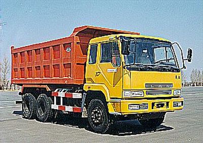 Zhongshi brand automobilesQY3261P2K15T16 × 4 flat head diesel dump truck