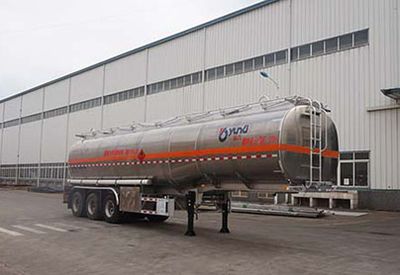 Yunli  LG9406GYYA Aluminum alloy oil transport semi-trailer