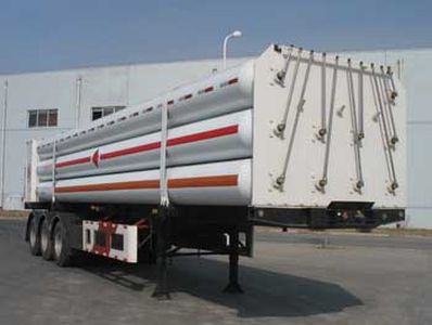 General Motors of China National Petroleum Corporation QZY9400GGY Hydraulic sub station high-pressure gas long pipe semi-trailer