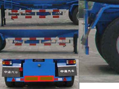 Dongyue  ZTQ9401GFL Powder material transportation semi-trailer