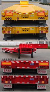 Pengqian  LPY9402TDP Low flatbed semi-trailer