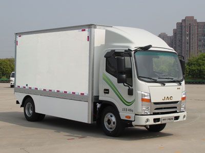 Jianghuai brand automobiles HFC5043XXYEV1 Pure electric box type transport vehicle