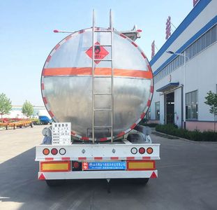 Jingyanggang  SFL9406GRY Flammable liquid tank transport semi-trailer