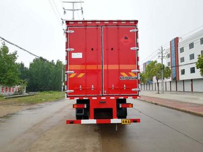 Dali  DLQ5251XRQLZ Flammable gas box transport vehicle