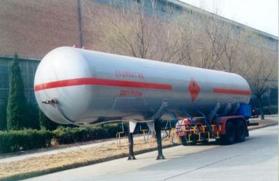 Beijie Automobile BJG9351GYQ Semi trailer for liquefied gas transportation