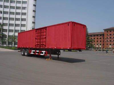 Zhengyuan brand automobile LHG9320XXY Box transport semi-trailer