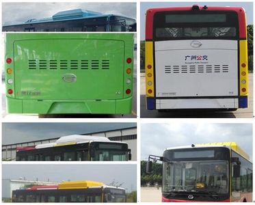 Guangzhou Automobile GZ6122LGEV Pure electric low entry city buses