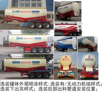 Yangjia  LHL9401GXHB Lower ash semi-trailer