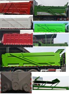 Hua Wei Chi Le  SGZ5250TSGZZ5W38L Fracturing sand tank truck