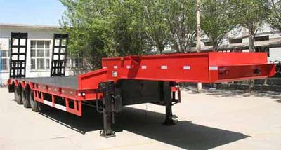 Jiyue  SPC9400TDP Low flatbed semi-trailer