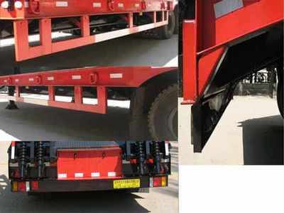 Jiyue  SPC9400TDP Low flatbed semi-trailer