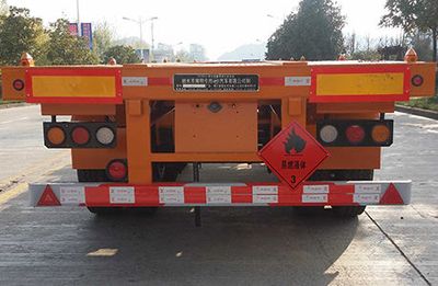 Nanming  LSY9408TWY Transport semi-trailer of dangerous goods tank frame