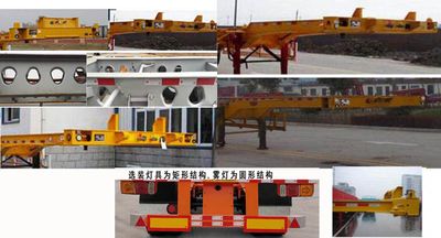 Wanfeng  WWX9403TJZE40 Container transport semi-trailer