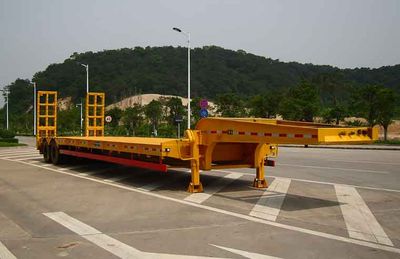 Huilian Automobile HLC9380TDP Low flatbed semi-trailer