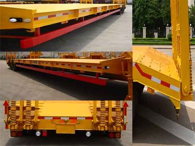 Huilian Automobile HLC9380TDP Low flatbed semi-trailer