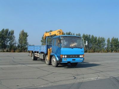 Jiefang Automobile CA5165JSQA70 Flat head diesel on-board lifting and transportation vehicle