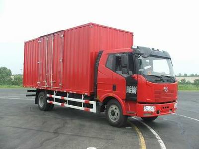 Jiefang Automobile CA5160XXYP62K1L4A1E Flat headed diesel box transport vehicle