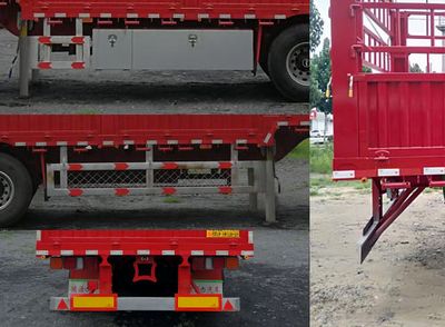 Deyuanda brand automobiles DYV9400CCYE Gantry transport semi-trailer