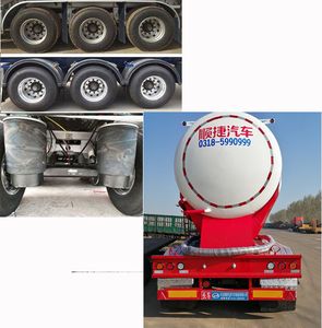 Chuanteng  HBS9400GFL Medium density powder material transportation semi-trailer