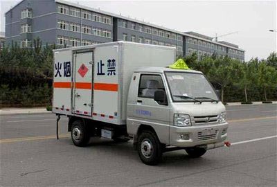 Foton  BJ5020XRQS1 Flammable gas box transport vehicle