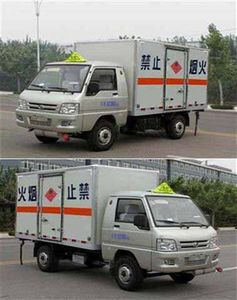 Foton  BJ5020XRQS1 Flammable gas box transport vehicle