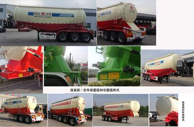 Huayuda  LHY9400GFLD40 Medium density powder material transportation semi-trailer