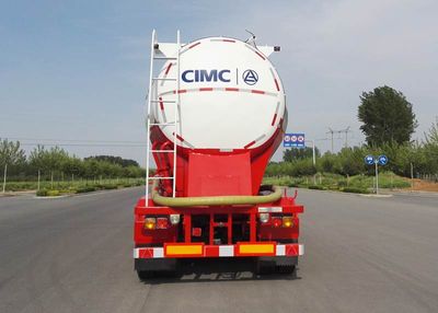 Lingyu  CLY9401GFL Medium density powder material transportation semi-trailer