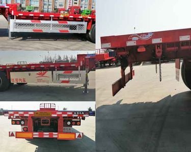 Honghe Beidou  SHB9401TPB Flat transport semi-trailer