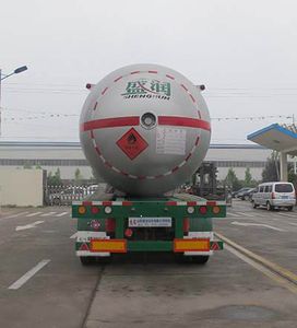 Shengrun  SKW9409GYQ Semi trailer for liquefied gas transportation