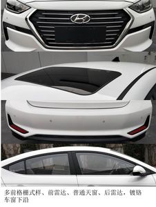 Beijing Hyundai Automobile BH7160PHEVCBAS Plug in hybrid sedan