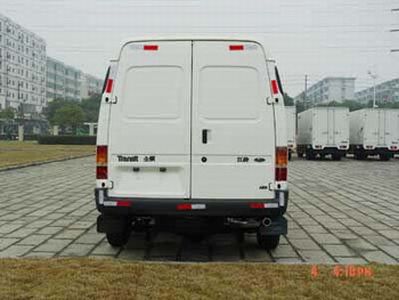 Jiangling Quanshun brand automobiles JX5039XXYDLM Box transport vehicle