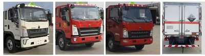 Hua Wei Chi Le  SGZ5120XFWZZ6 Corrosive goods box transport vehicle