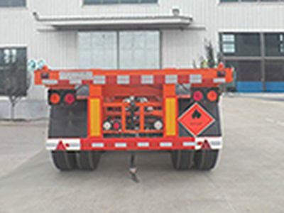 Wanqi Automobile CTD9406TWY Transport semi-trailer of dangerous goods tank frame