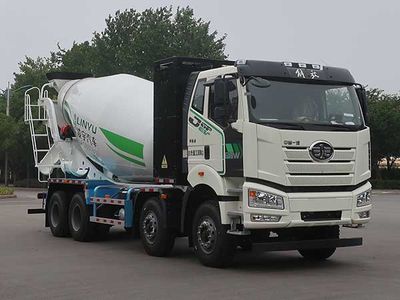 Lingyu  CLY5315GJB29BEV4 Electric exchange type pure electric concrete mixing and transportation vehicle